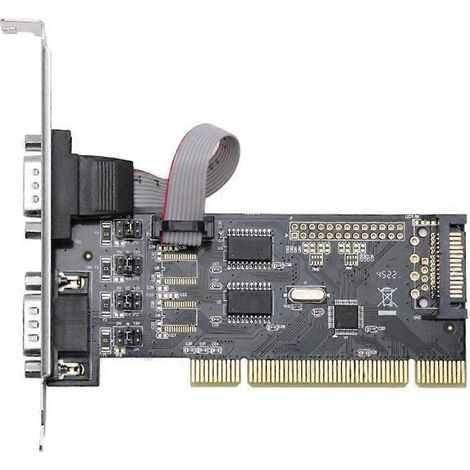 Carte d'extension PCI vers RS232 renforcée pour environnements froids (1/5)