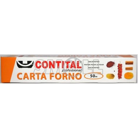 CONTITAL Carta Forno Roll 400 Mm 50 Mt