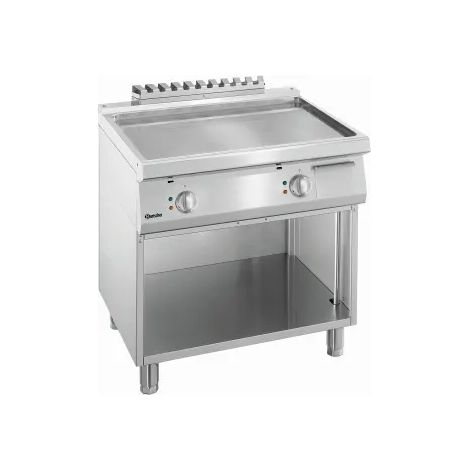 Plancha Electrique Lisse Professionnelle - Armoire Ouverte - Bartscher
