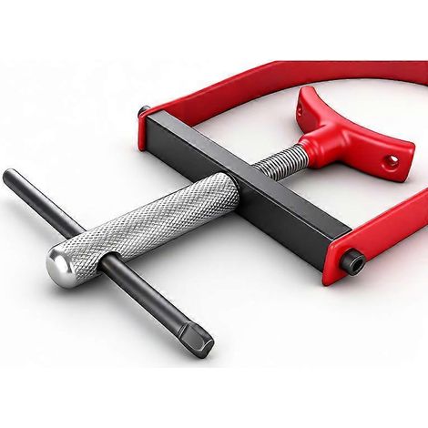 Compresseur de ressort d'embrayage de moto avec support de volant moteur et de poulie, support de poulie, cadre de poulie, outils de réparation spécialisés ( ) (1/5)