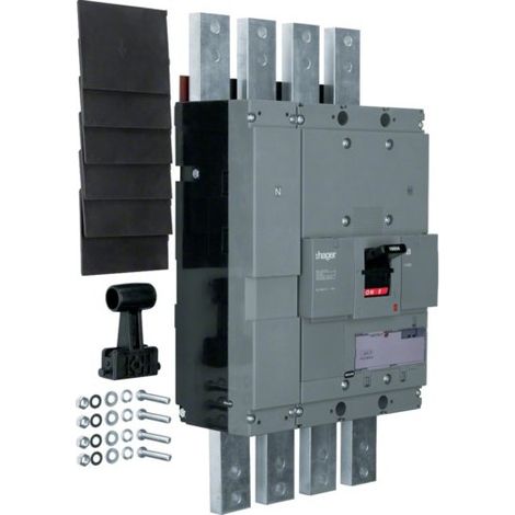 Inter h1600 4P 1600A fixe - APPAREILLAGE DE TETE HAGER HCF991H