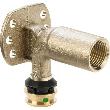 Viega Raxofix raccordo a muro, d 16mm, Rp 1/2, L 70 bronzo silicio Modello 5325, 692902