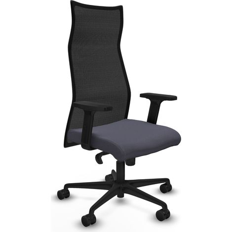Sillón de Oficina Piqueras y Crespo B2D036N Gris oscuro