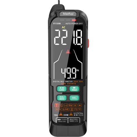Multimetro digitale MastFY159B, completamente automatico