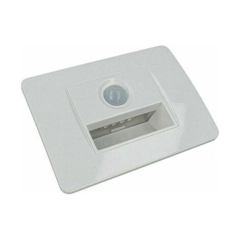 Faretto Segnapasso A Led Per Scatola 503 Con Sensore Movimento Luce Fredda 6500k Blanc (1/3)