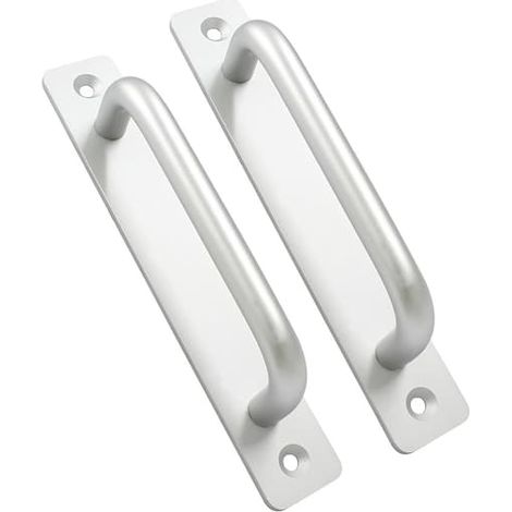 LYERCW - Poignée de porte d'armoire en alliage d'aluminium sans perçage, poignée de porte coulissante de balcon, poignée auto-adhésive à montage en surface, poignée de porte en bois pour tiroirs (1/4)