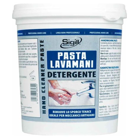 Pate a' laver les mains Sigill 1 Lt de'tergent traditionnel pour les salete's plus tenaces ide'al pour les artisans me'caniques