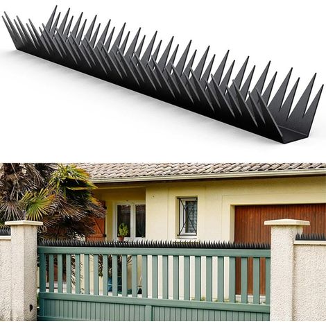 Lot de 6 Pics Anti-Pigeons pour Balcon - Pics Anti-Pigeons et Protection Contre Les Oiseaux - pour Balcon, Toit, Jardin ou -Vue (1/5)