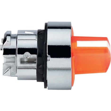 Schalterantrieb 3-Positionen orange mit Selbstrückstellung ZB4BK1553