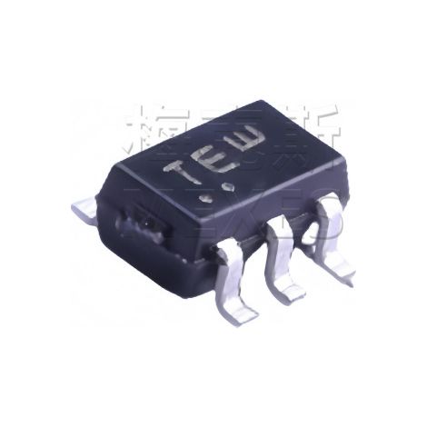 ON Semiconductor NTJD4001NT1G SOT-363 2-channel N 30V 250mA MOSFET chip electronic components, 5 units per assembly.