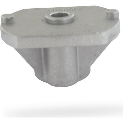 BRAVIX Moyeu de lame pour tondeuses CASTELGARDEN Twincut F72/TC92/TC102/TC122/SD98/SD108 et HONDA - Remplace origine 25463200/0, 125463200/0, 80225-Y09-003 - H.36 mm - Profondeur de rainure 27 mm
