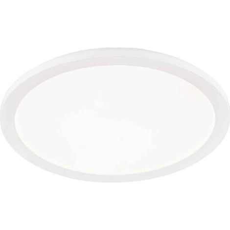 Plafoniera LED rotonda, bianco, D40 cm, Camillus (1/4)