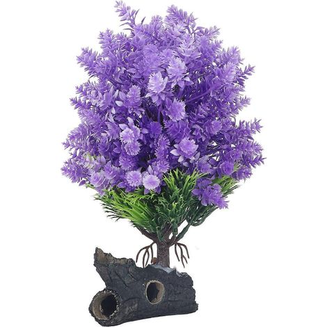 Décorations végétales pour aquarium : algues artificielles simulant des plantes aquatiques pour la maison et l’aquarium. (1/3)