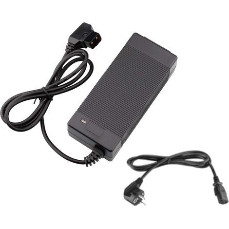 Trade-Shop D-Tap V-Mount Reiseladegerät / Schnellladegerät / Netzteil 16,8V 3A für Amita BP-L100 BP-L130 BP-L160 BP-L200 E RED S-8080S S-8082S (1/3)