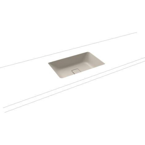 Kaldewei 902306003668 CONO lavabo sous-meuble encastrable (1/2)