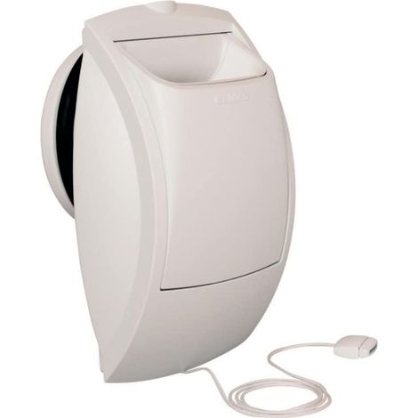 Aldes – Bouche VMC autoréglable Bap'Si 45/120 m³/h – Débit double – Facilité d'entretien avec face amovible – Installation VMC cuisine