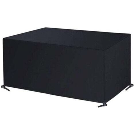 Housse de mobilier, housse rectangulaire pour canapé d'extérieur 240x140x90 cm, housse imperméable pour banc de jardin, tissu Oxford 420D, résistant aux UV et à la poussière, convient aux tables et au (1/4)