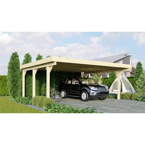 Carport doppelt Classic 1A 0,5 mm Stahldach