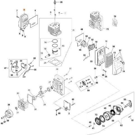 KOMPLETTER SCHALLDÄMPFER ORIGINAL EMAK 56520166BR