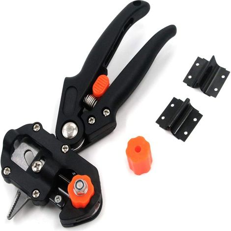 Outils de greffage multifonctionnels, ciseaux à greffer pour arbres fruitiers et vignes, lames V/U/Ω