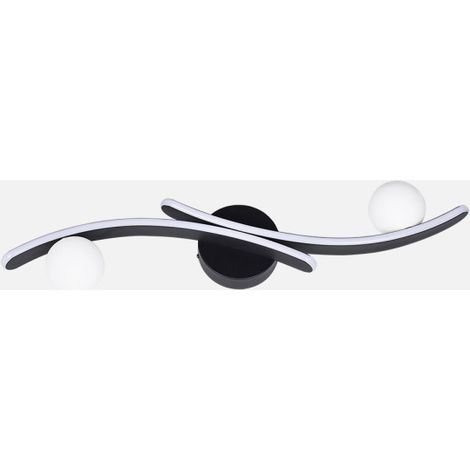 Aplique Fermoselle Negro LED 70cm