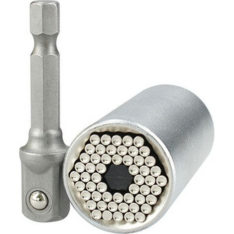 Chiave a bussola Ferrestock 7 a 19 mm Acciaio 3/8" (1/4)