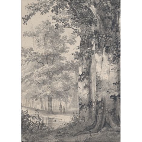 Art for the Home Outdoor Leinwandbild Garten Wanddeko - Baumen - 70x50cm (1/3)