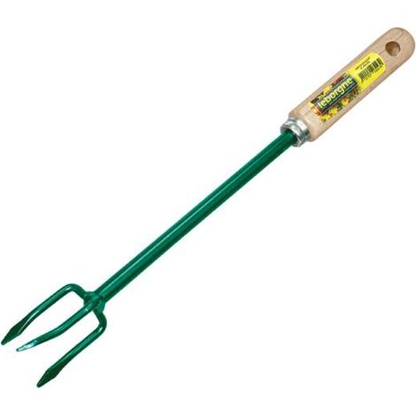 Minirotogrif' 3 dents Duopro manche bois certifié PEFC 100%