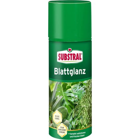Spray cura piante Substral Blattglanz lucida foglie previene polvere