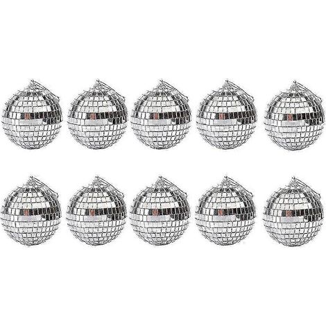18 petites boules de Noël décoratives incassables pour les fêtes