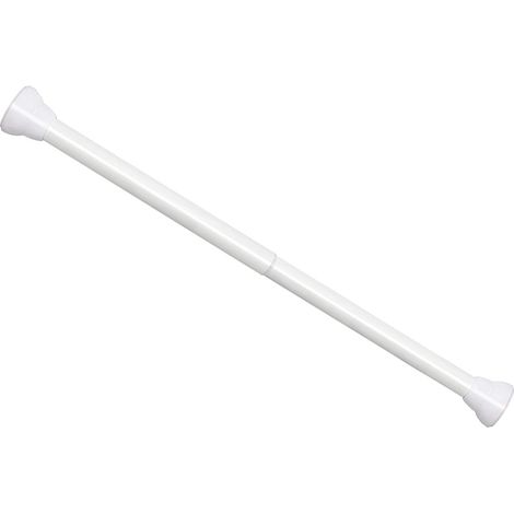 Tringle à rideau à ressort antidérapante de 12 à 18 pouces, extensible sans perçage, poteau de suspension pour placard de bain, pour fenêtres ou douche, salle de bain. (1/5)