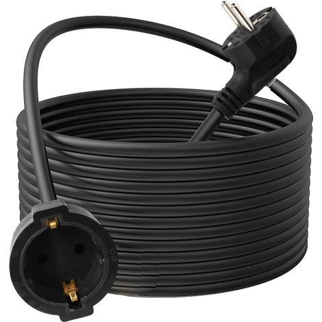Rallonge Electrique Extérieure 20m, , Section 3G0,75 mm², pour intérieur & extérieur (1/5)