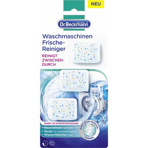 Limpiador lavadora dr-beckmann 3 tabletas fresco neutralizador (1/2)