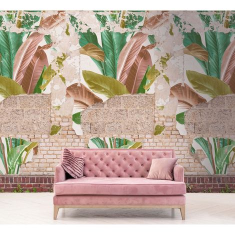 A.S. Creation Fototapete Livingwalls The Wall II 392481 Ein Motiv pro Rolle 2.80 x 1.59 m Steinoptik Beige (1/3)