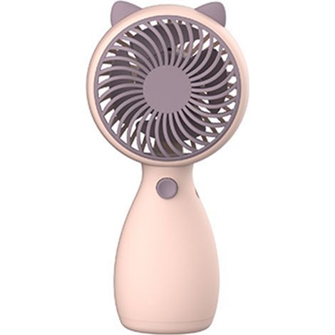 Tragbarer Ventilator, kleiner tragbarer Ventilator, USB-wiederaufladbarer Handventilator, batteriebetriebener persönlicher Ventilator (1/5)