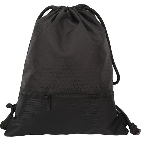 Sac à dos de sport imperméable avec cordon de serrage, 44x36cm, mixte, parfait pour la salle de sport (1/5)