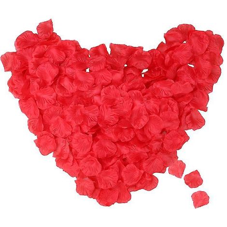 2200 pétales de rose en soie (1/3)