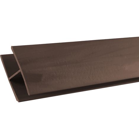 PERFIL UNION PLASTICO H 2.05 M. MARRON NORTENE (1/5)
