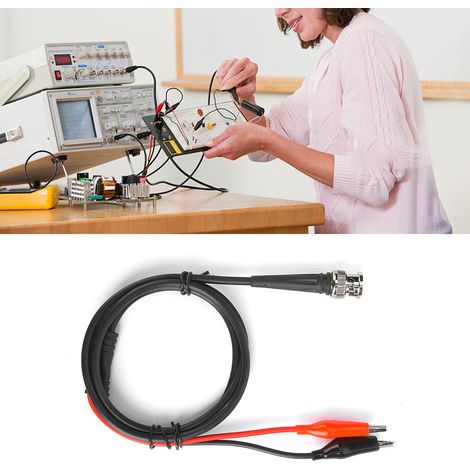 Câble coaxial à pince BNC, générateur de signaux fonctionnels, accessoires de ligne de test, 90 cm, 50 Ω (1/5)