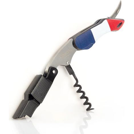 Tire-bouchon - Acier Inoxydable - Spirale Teflon - Ergonomique - Pour Vin - 1 Pièce