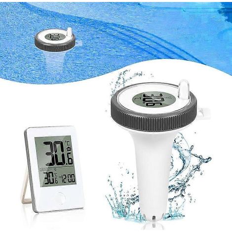 Thermomètre flottant pour piscines, pour mesurer la température de l'eau des piscines, spas, jacuzzis et aquariums-AquaForge (1/5)
