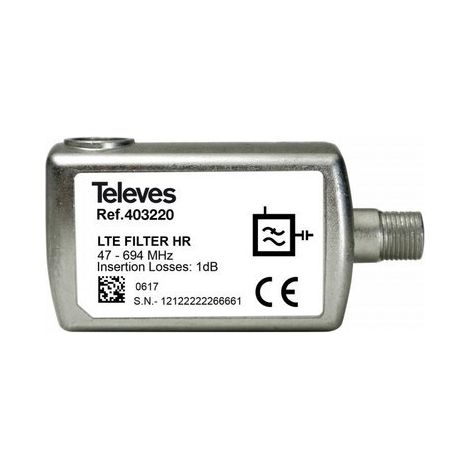 LTE-Filter HR F 47-694MHz (C21-48)