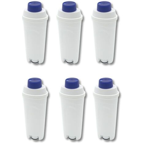 Ersatzteil – Zubehörset mit 6 Wasserfiltern für Delonghi DLSC002, TÜV-zertifiziert für DLSC002, SER3017 & 5513292811 ECAM, ESAM, ETAM – DELONGHI, BEKO