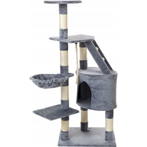 Tiragraffi per gatti, da posizionare su letto, casetta o albero, 120 cm (F022)