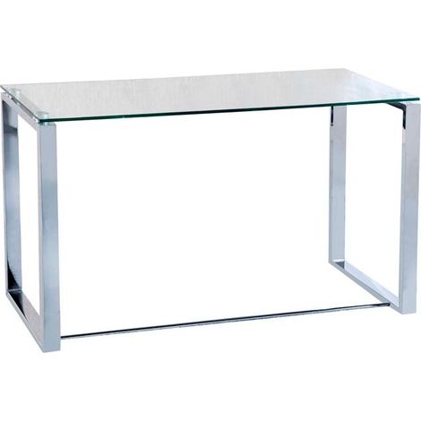 Mesa de escritorio Benetto XL Metal cromado 120cm (ancho) x 74cm (alto) (1/3)