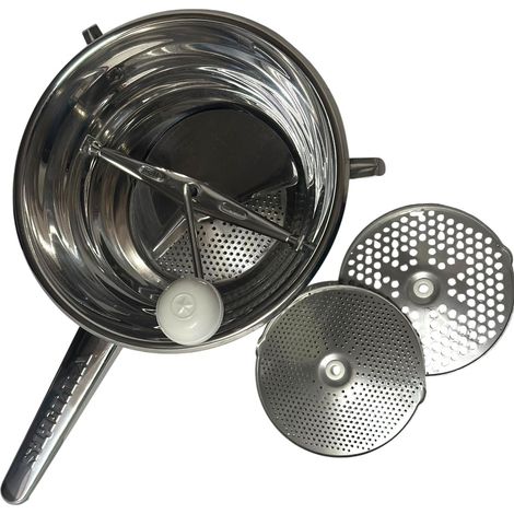 Stella passaverdura a tre filtri cm 24 acciaio inox 18-10 vecchia produzione (1/3)