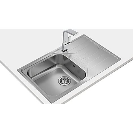 Lavello a Una Vasca Teka UNIVERSE 50TPX Acciaio (1/4)