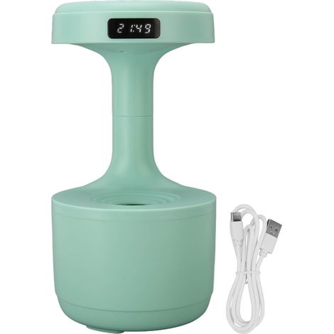 Humidificateur USB Anti-Gravité sans Fuite, Fonctionnement Silencieux et Brumisation Fine, Vert (1/5)