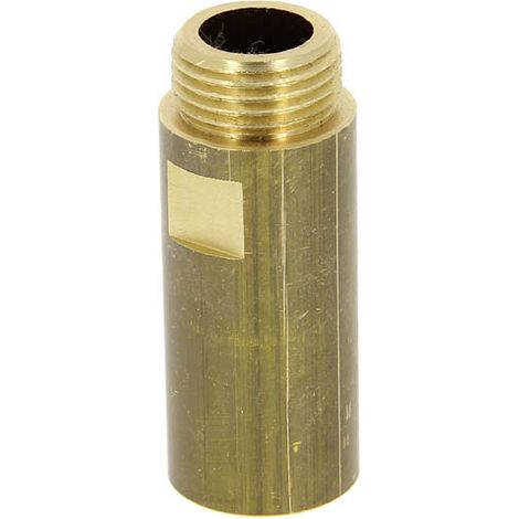 Anquier – Raccord de robinetterie allonge laiton 50mm – Filetage 1/2" Mâle Femelle – Portée de joint pour installations sanitaires