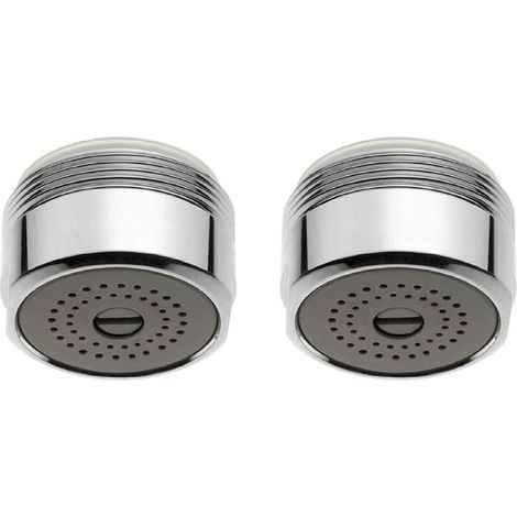 Grifo de lavabo YMYNY de ahorro de agua M24 mm que reduce el consumo de agua entre un 30 % y un 80 % (macho M24) (1/4)